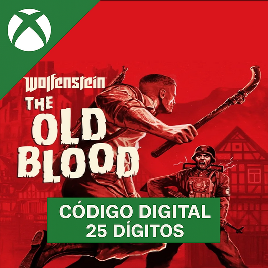 Wolfenstein: The Old Blood Xbox REGIÃO - Código 25 Dígitos