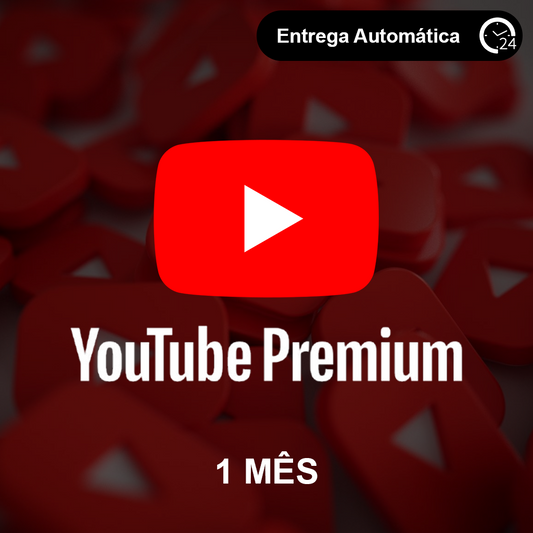 YouTube Premium 1 Mês - Convite Novas Contas