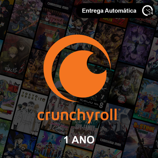 Crunchyroll 1 Ano  - Conta