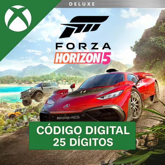 Forza Horizon 5 Deluxe Xbox REGIÃO - Código 25 Dígitos