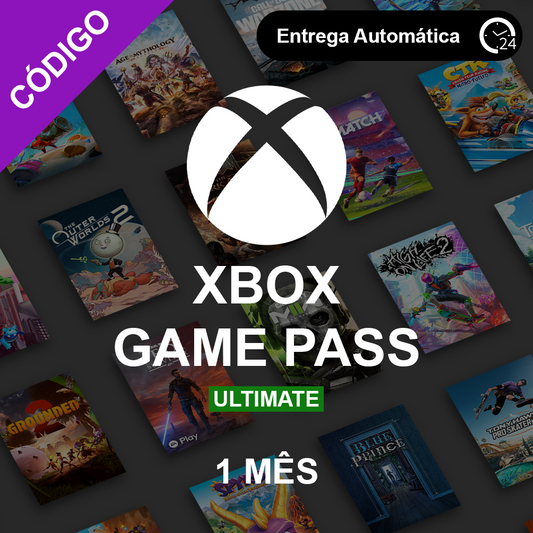 Game Pass Ultimate 1 Mês Código de 25 Dígitos BR