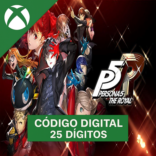 Persona 5 Royal Xbox REGIÃO - Código 25 Dígitos
