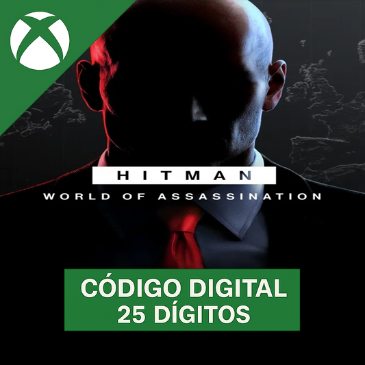 Hitman World Of Assassination Xbox REGIÃO - Código 25 Dígitos