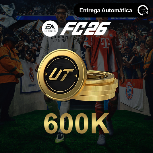 FC Coin 600 mil Ultimate Team EA Xbox Playstation FIFA Coins EA FC 26