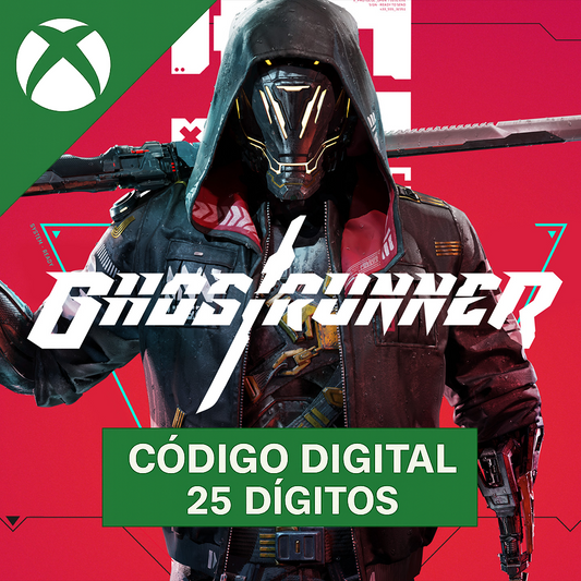 Ghostrunner Xbox REGIÃO - Código 25 Dígitos
