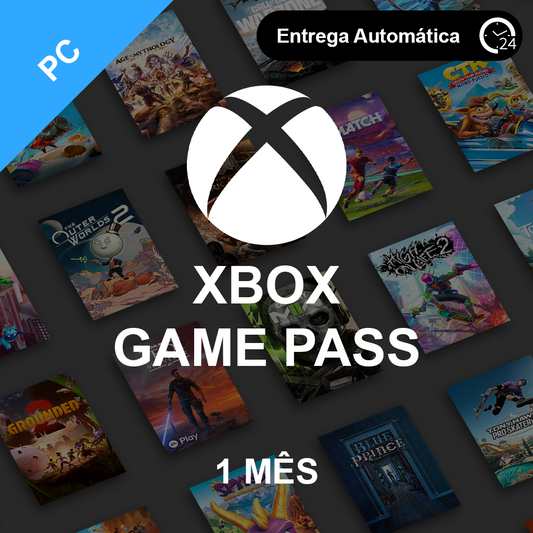 Game Pass PC 1 mês - Compartilhado