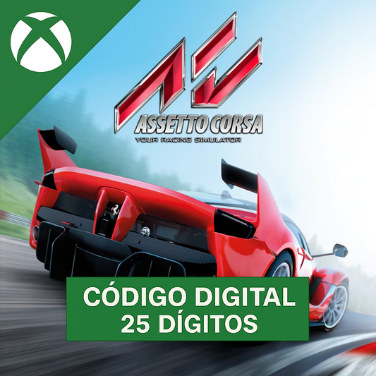 Assetto Corsa Xbox REGIÃO - Código 25 Dígitos