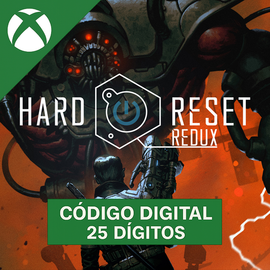 Hard Reset Redux Xbox REGIÃO - Código 25 Dígitos