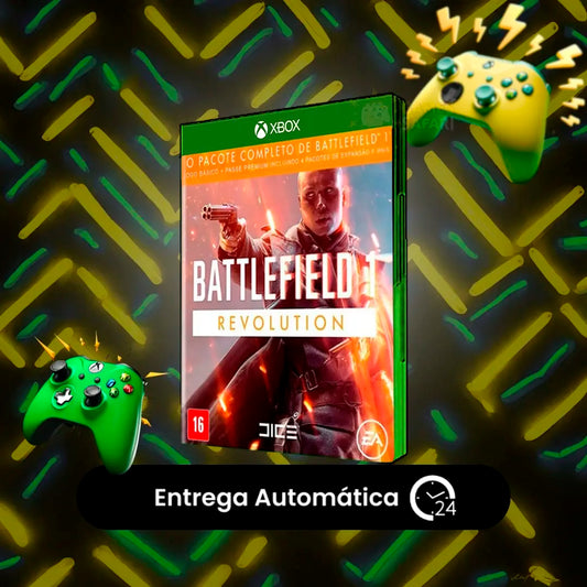 Battlefield 1 Revolution Xbox One Mídia Digital