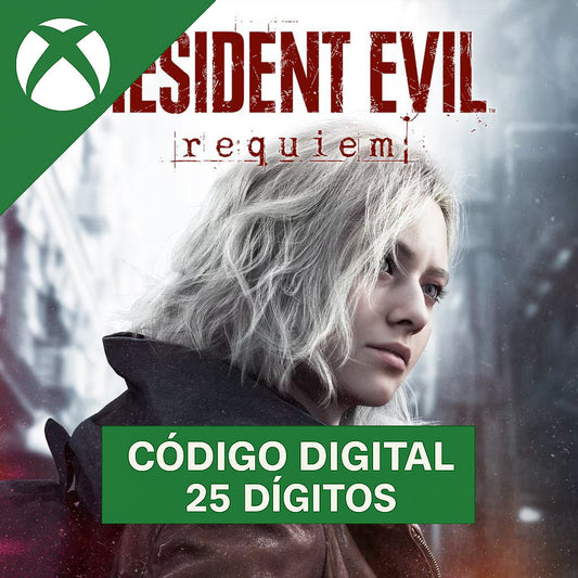 Resident Evil Requiem Xbox - Código 25 Dígitos