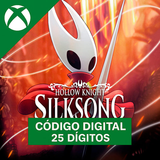Hollow Knight: Silksong Xbox - Código 25 Dígitos
