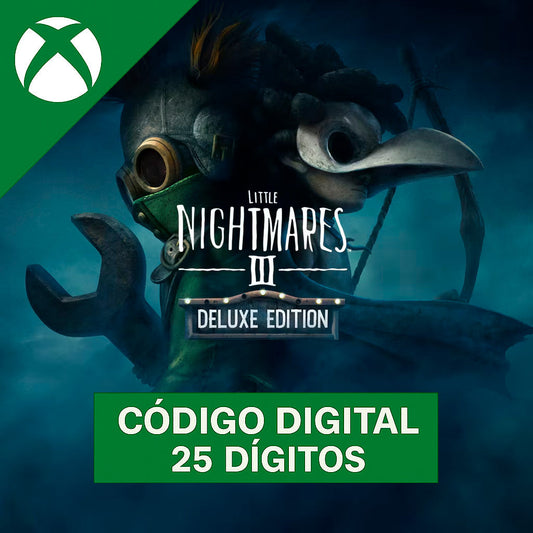 Little Nightmares III Deluxe Edition Xbox - Código 25 Dígitos