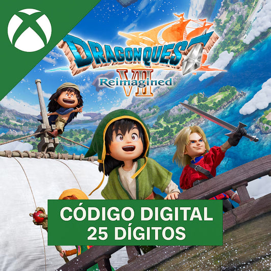 DRAGON QUEST VII Reimagined Digital Deluxe Edition Xbox - Código 25 Dígitos