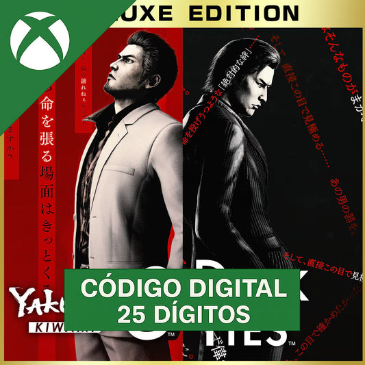Yakuza Kiwami 3 & Dark Ties - Deluxe Edition Xbox - Código 25 Dígitos