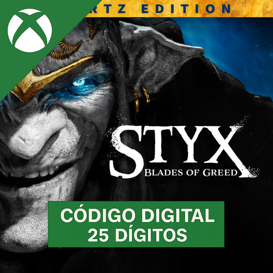 Styx: Blades of Greed - Quartz Edition Xbox - Código 25 Dígitos