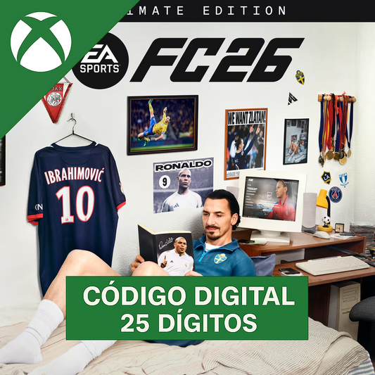 EA Sports FC 26 Deluxe Edition Xbox – Código 25 Dígitos