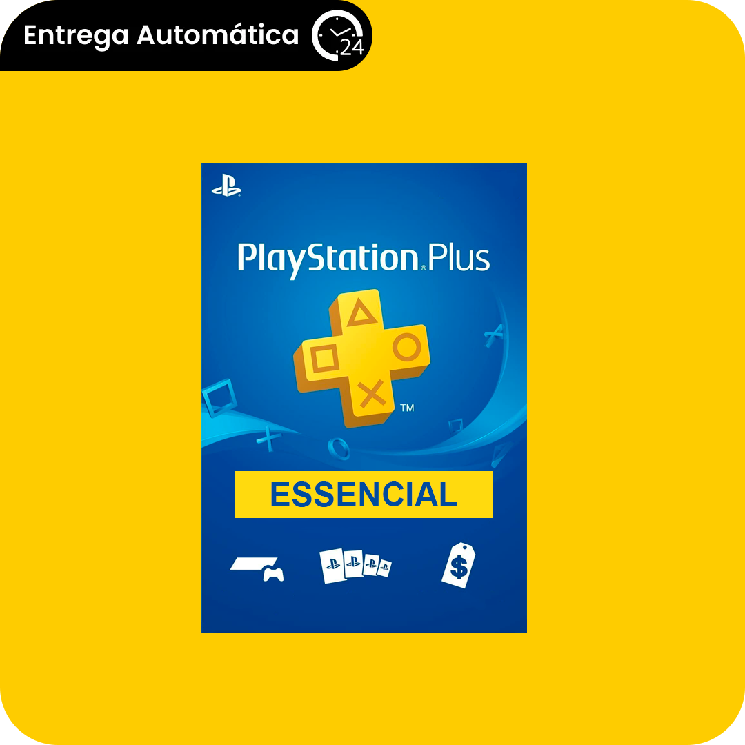 PlayStation PSN Plus Essencial - 1 mês