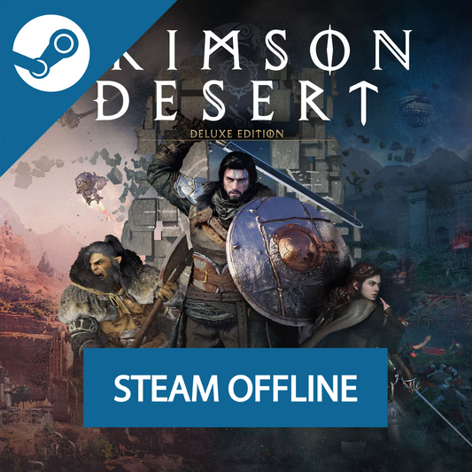 Crimson Desert Edição Deluxe - Steam Offline -